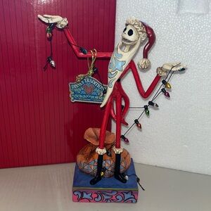 Jim shore wrapped up in Christmas spirit Jack Skellington figurine